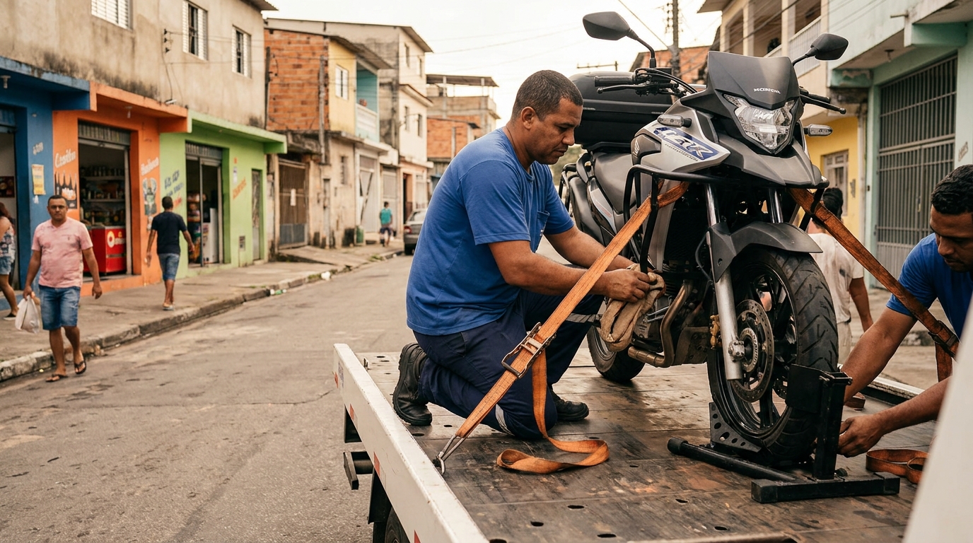 Guincho para Moto em Petrópolis‑RJ